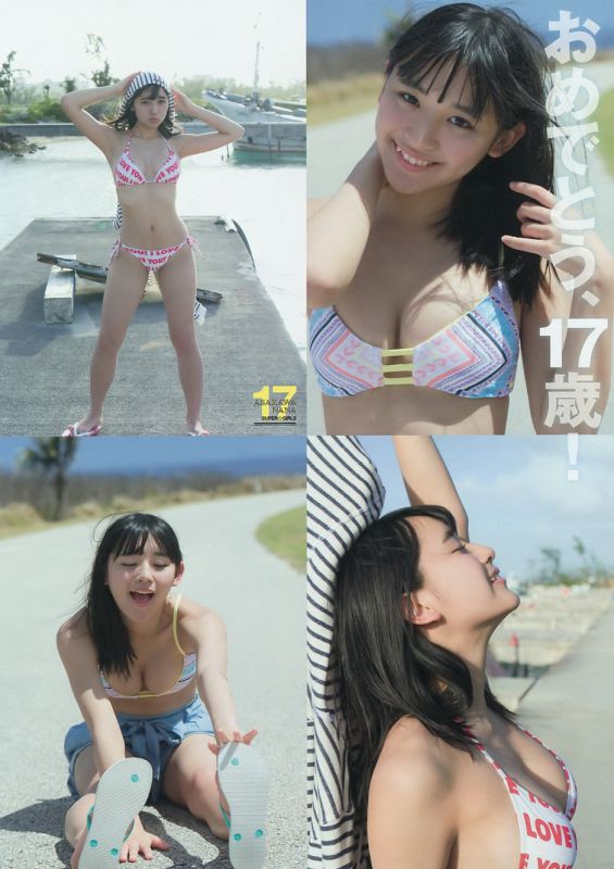 日本童颜巨乳美女浅川梨奈性感比基尼写真