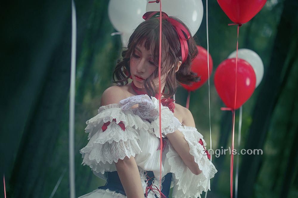 混血美女Kilory莉莉角色扮演写真
