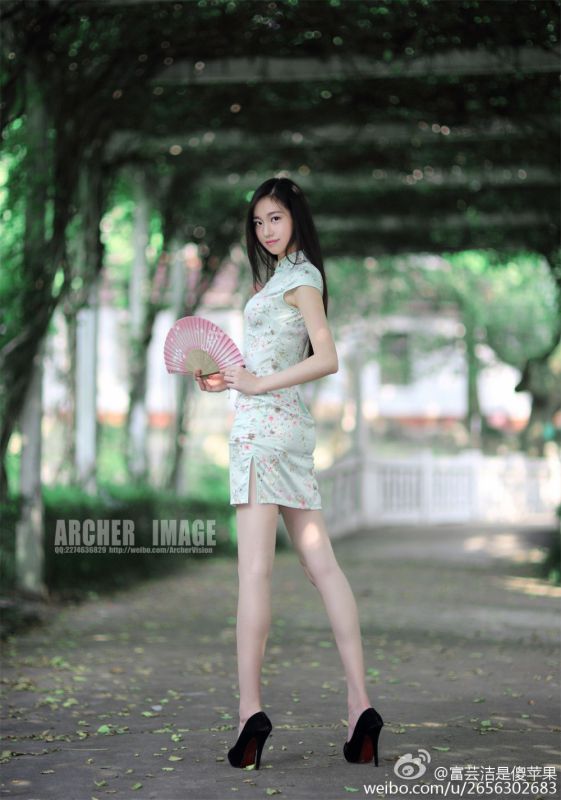大长腿模特美女富芸洁Apple2017ChinaJoy三七互娱SG