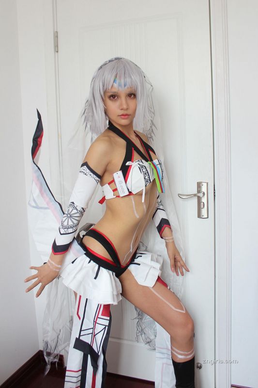 混血美女Kilory莉莉角色扮演写真