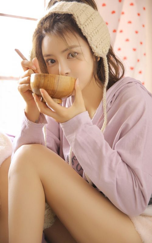 清纯甜美可爱萌妹纸美女调教花核写真图片
