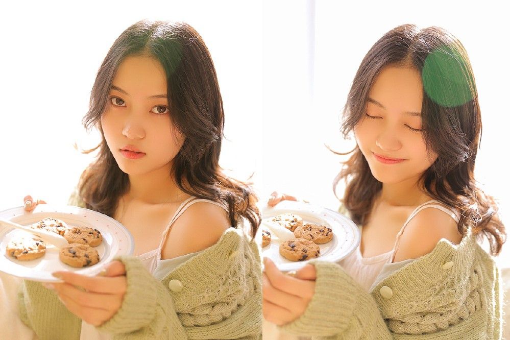 吊带露肩美女清纯甜美诱人成熟气质写真图片