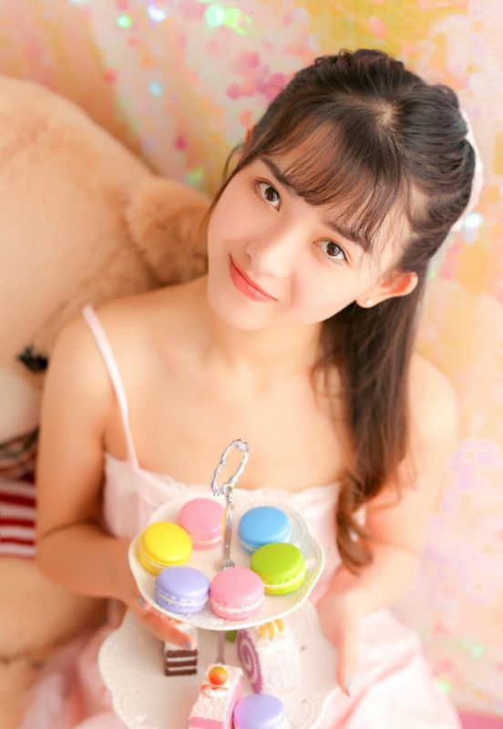 甜食系少女马卡龙私房萝莉内衣清纯写真