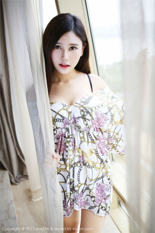 美媛馆嫩模Milk楚楚私房黑色内衣秀