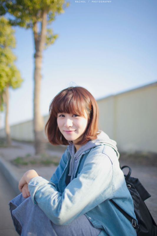 自然美女户外个人写真照