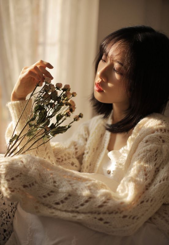 阳光美女小清新氧气唯美梦幻午后时光写真图片