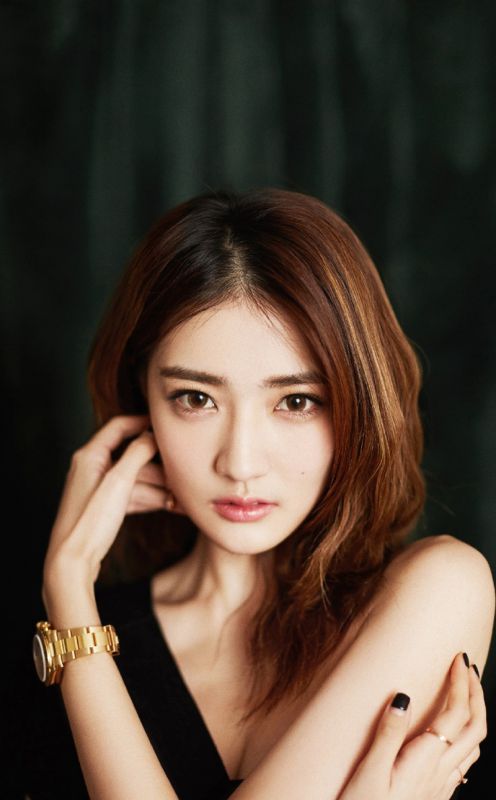 长发靓丽成熟典徐璐明星艺术照极品图库