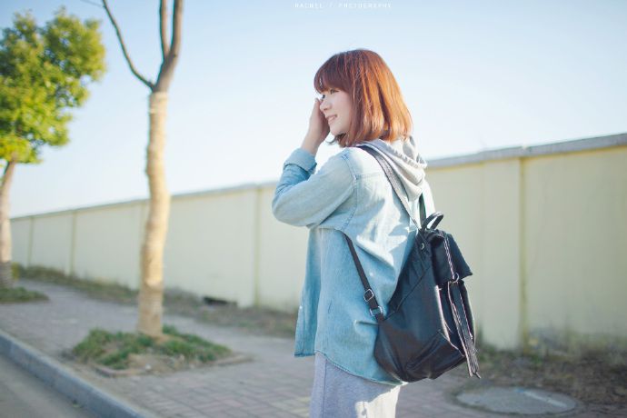自然美女户外个人写真照