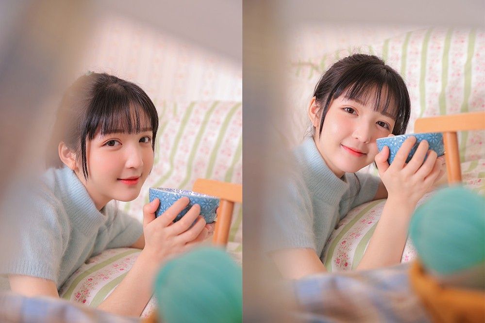 娇羞清纯气质美女白嫩雪肌私房养眼梦幻甜美写真