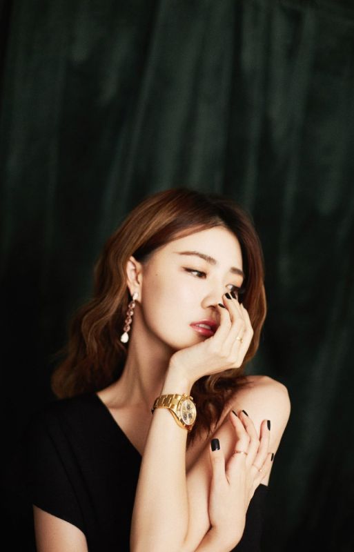 长发靓丽成熟典徐璐明星艺术照极品图库