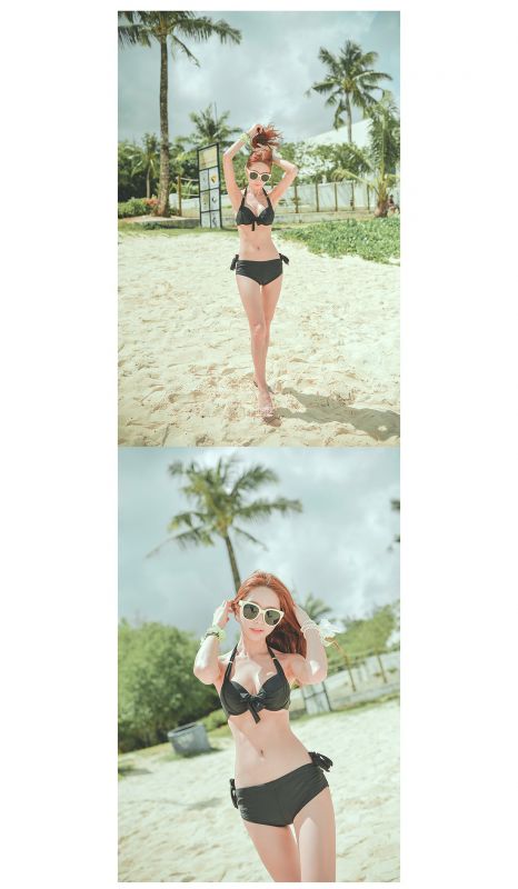 韩国比基尼少女户外诱惑写真