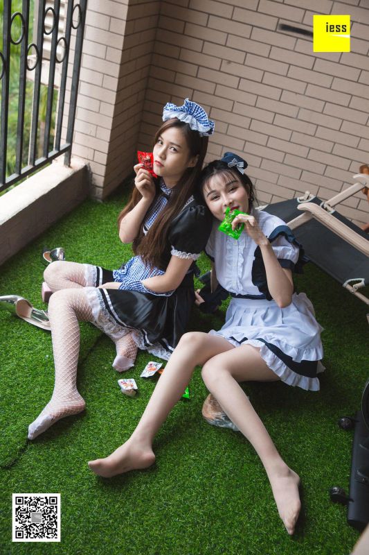 九妹&梦梦 《双生女仆2》写真套图