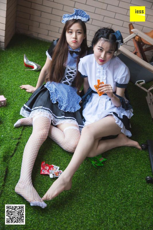 九妹&梦梦 《双生女仆2》写真套图