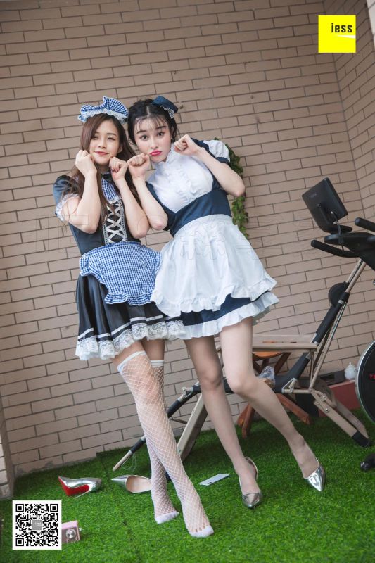 九妹&梦梦 《双生女仆2》写真套图