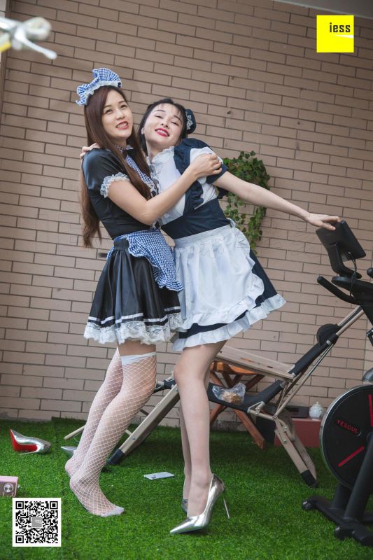 九妹&梦梦 《双生女仆2》写真套图