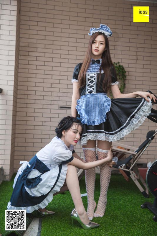 九妹&梦梦 《双生女仆2》写真套图