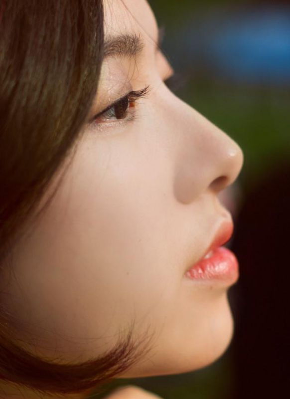 清纯美女森林唯美外拍写真