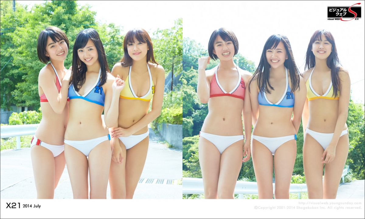 日本学生制服美女户外清纯图片