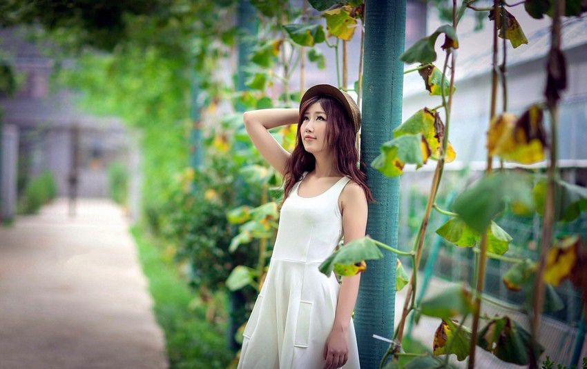 俏皮可爱美女高清迷人写真
