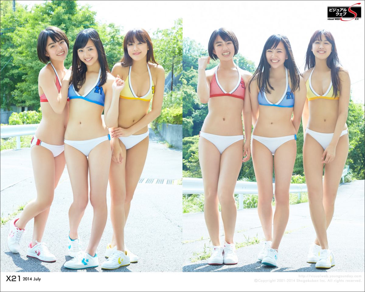 日本学生制服美女户外清纯图片