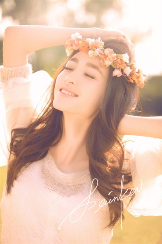 素颜女神王丽坤夏日迷人写真