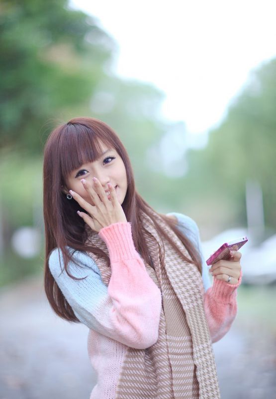 清纯女生希希冬日迷情写真