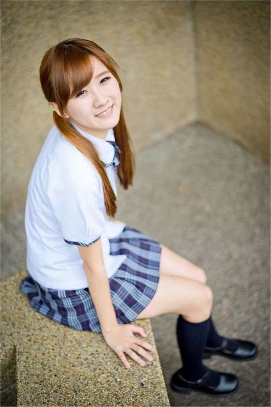 台湾学生妹思娴清纯唯美外拍