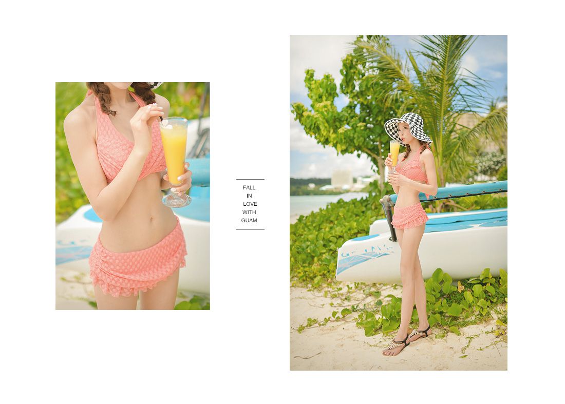 韩国比基尼少女户外诱惑写真