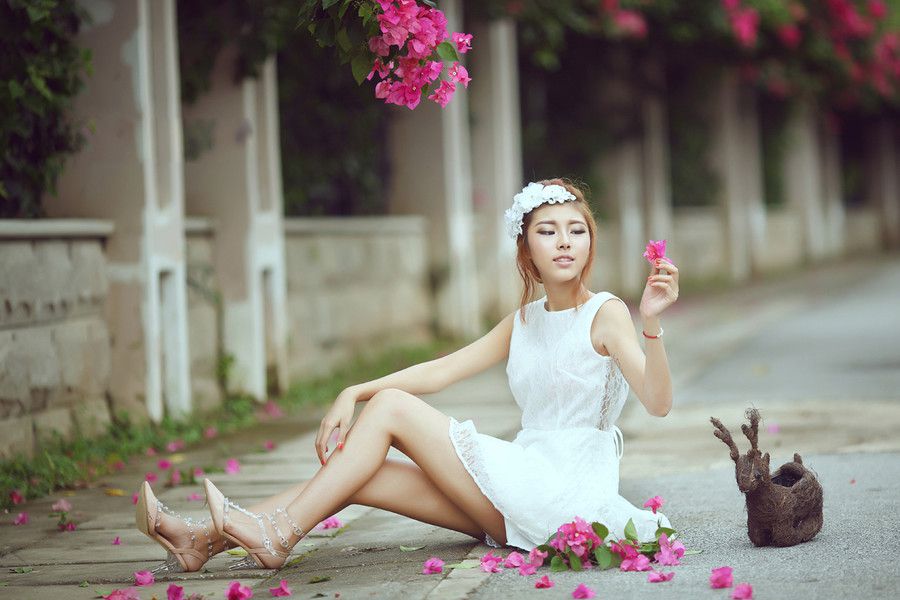 韩国清新养眼美女写真