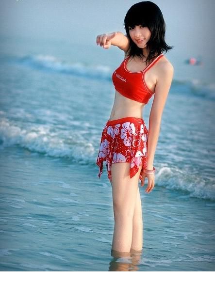 沙滩比基尼美女高清写真集