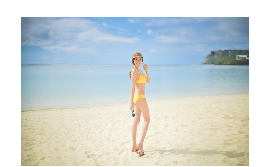 韩国比基尼少女户外诱惑写真