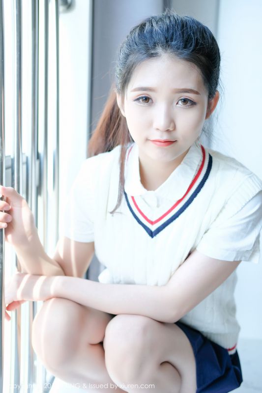清纯妹子@可爱的小叶子 写真套图