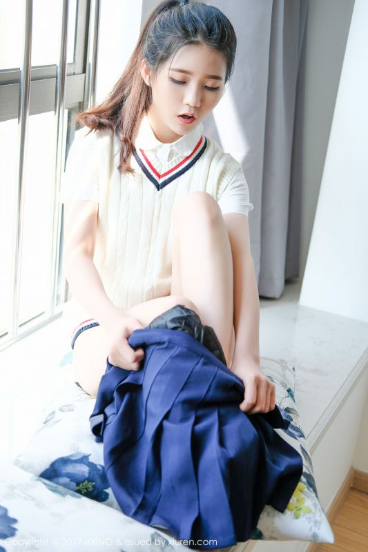 清纯妹子@可爱的小叶子 写真套图