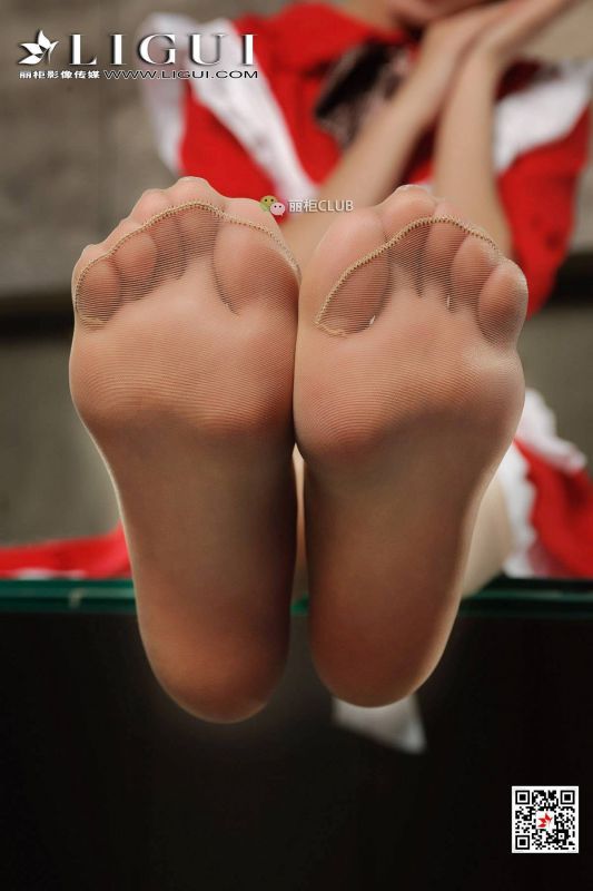 腿模敏儿 美脚丝足写真