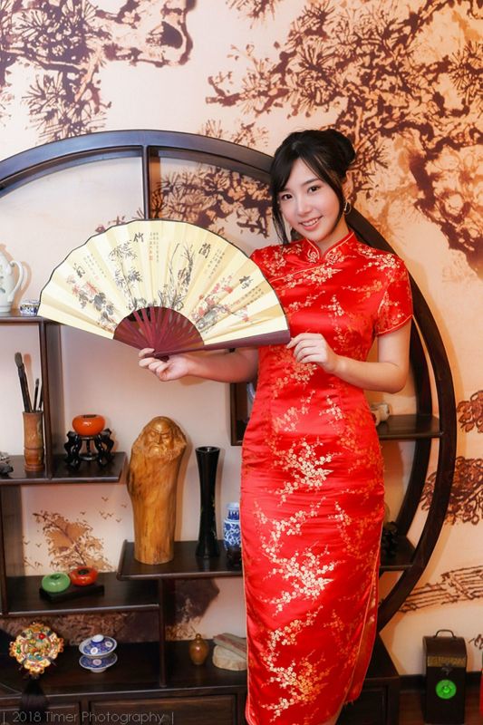 模特Zora - 贺喜新春时尚旗袍(一)