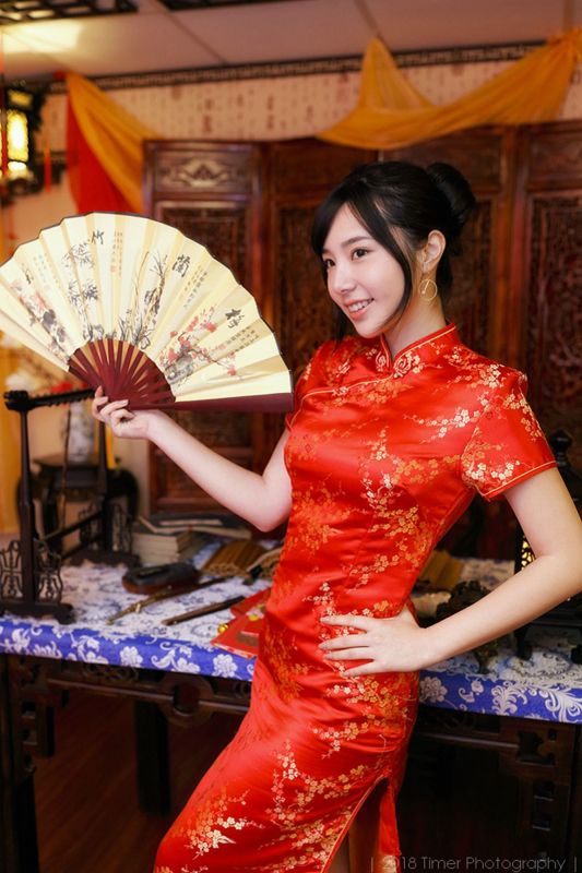 模特Zora - 贺喜新春时尚旗袍(一)