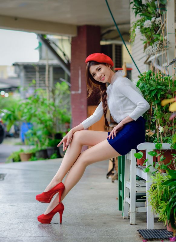 蔡译心Candice - (三套服装)写真图片合集