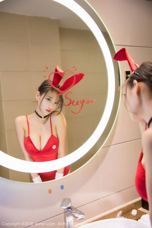 杨晨晨sugar - 黑丝兔女郎+浴室湿身