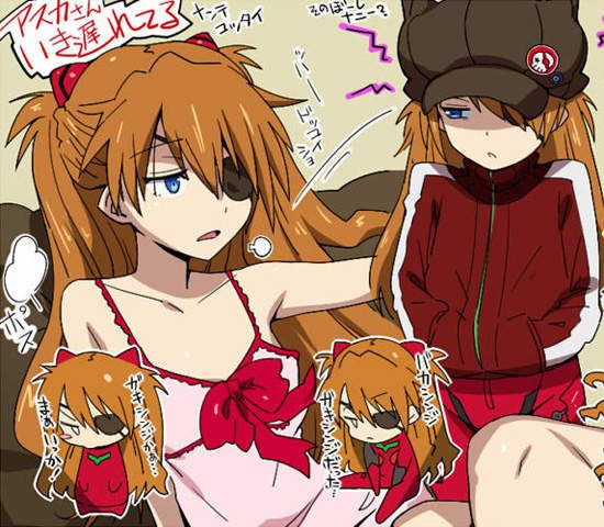 eva明日香同人漫画h