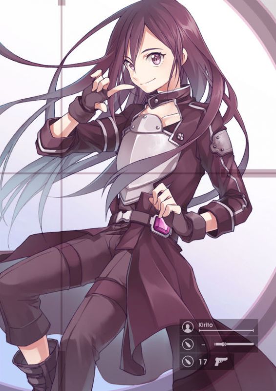 刀剑神域朝田诗乃h