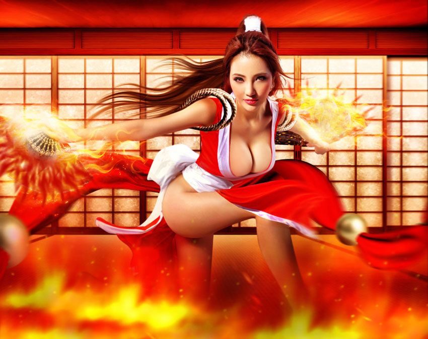 福利不知火舞邪恶漫画