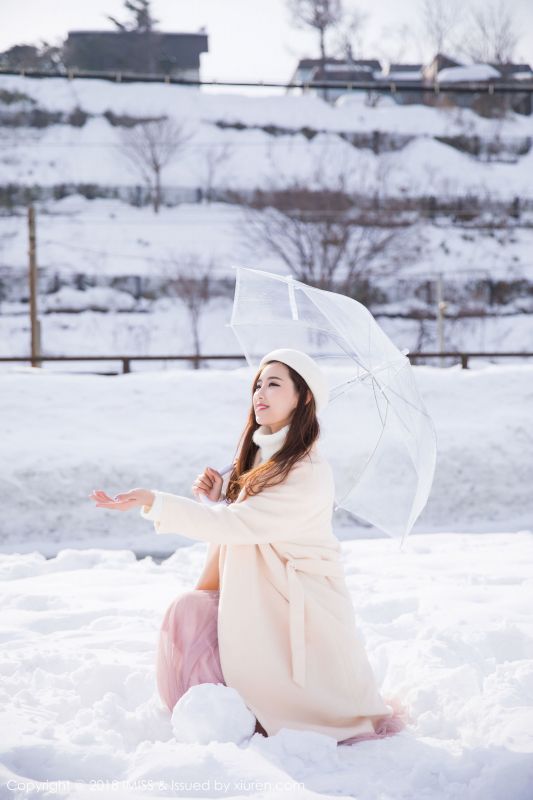 丽质美女@猫宝北海道旅拍第二套写真