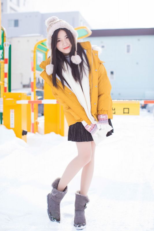 女神@许诺Sabrina北海道旅拍第三套写真发布
