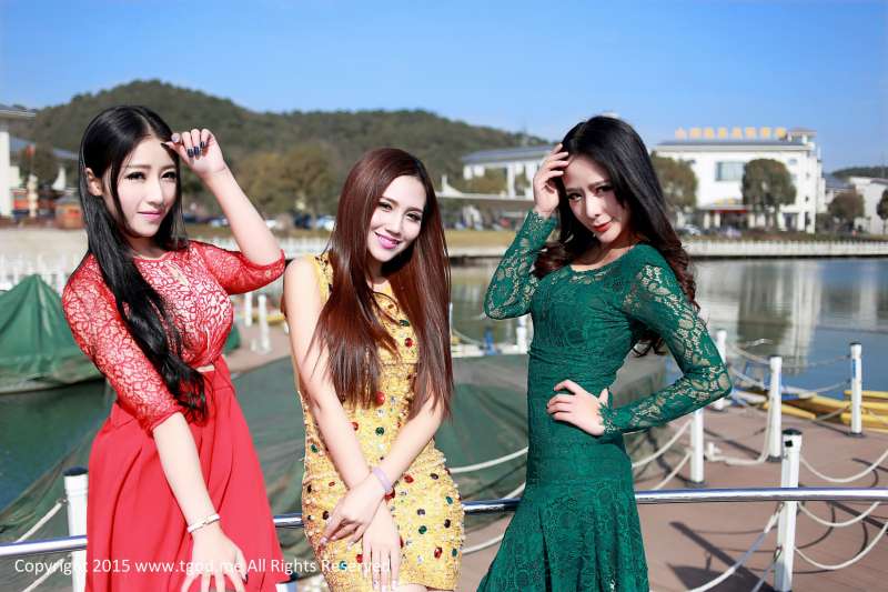 夏静jolie+鲁思羽+胡宴绮-《女神驾到》之嘉鱼山湖温泉~