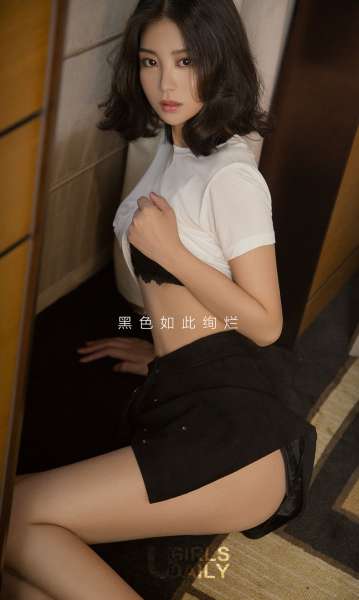 陈晨 - 绚烂的黑色 写真套图