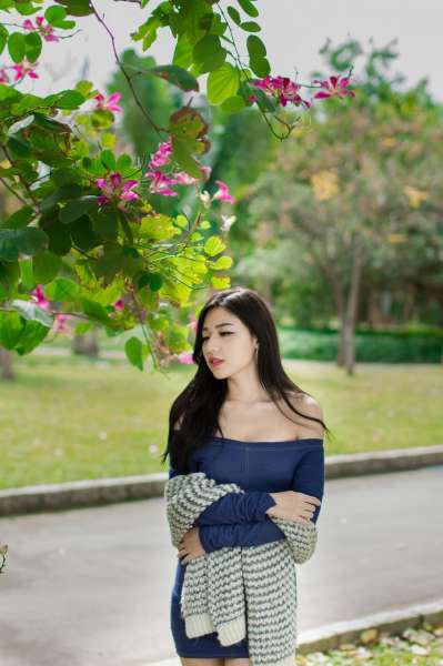 [台湾美女] 谢立琪 - 大安森林公園写真