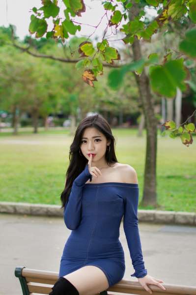 [台湾美女] 谢立琪 - 大安森林公園写真