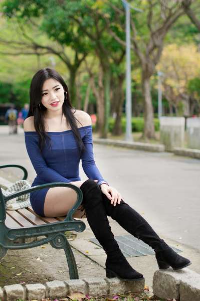 [台湾美女] 谢立琪 - 大安森林公園写真