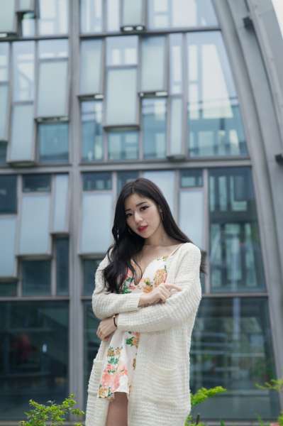 [台湾美女] 谢立琪 - 大安森林公園写真
