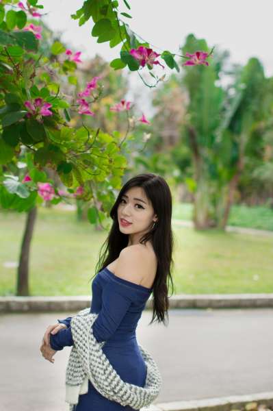 [台湾美女] 谢立琪 - 大安森林公園写真